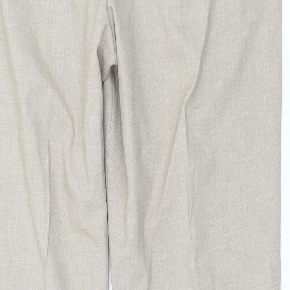 Anne Brooks Womens Beige   Trousers  Size 12 L27 in