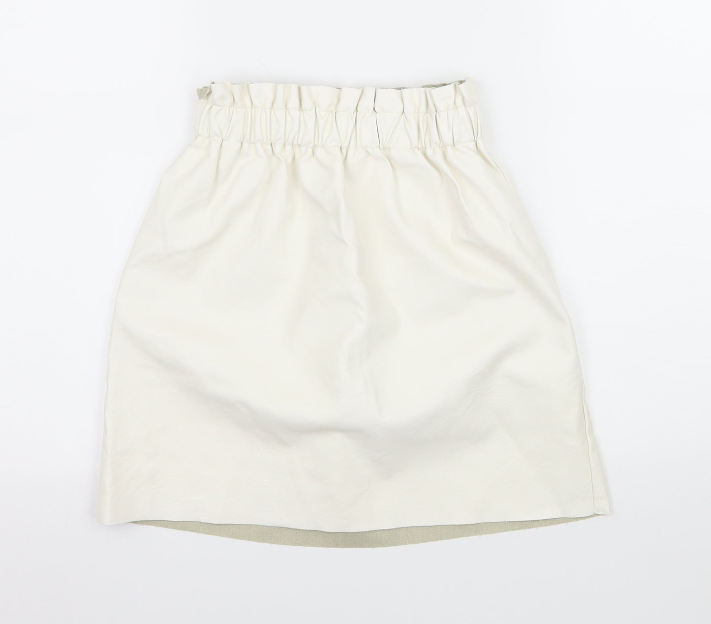 Missguided Womens Ivory   A-Line Skirt Size 6
