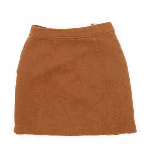 New Look Womens Brown   A-Line Skirt Size 6