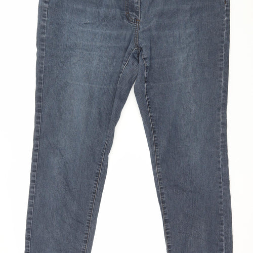 Mirage Womens Blue  Denim Straight Jeans Size 16 L29 in
