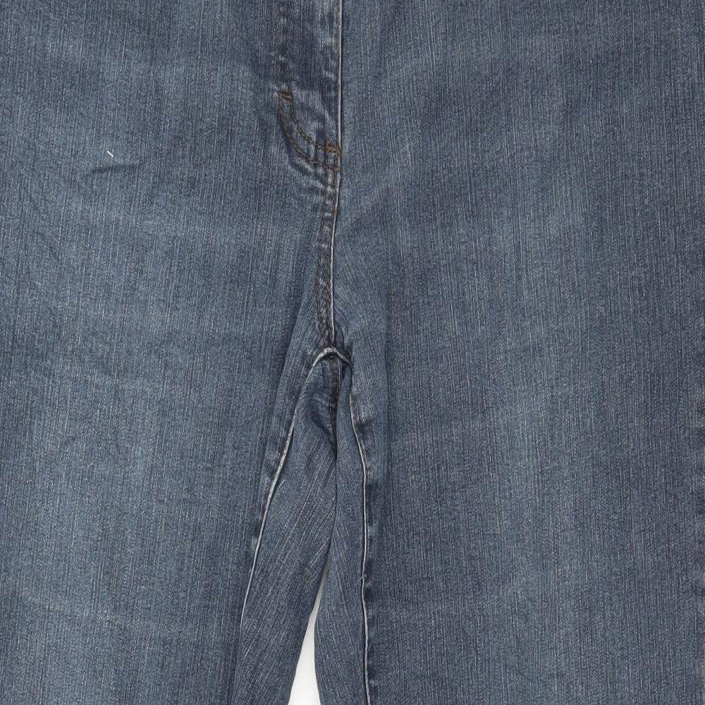 Mirage Womens Blue  Denim Straight Jeans Size 16 L29 in