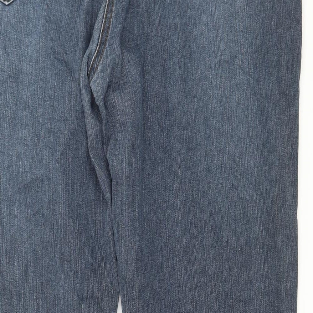 Mirage Womens Blue  Denim Straight Jeans Size 16 L29 in