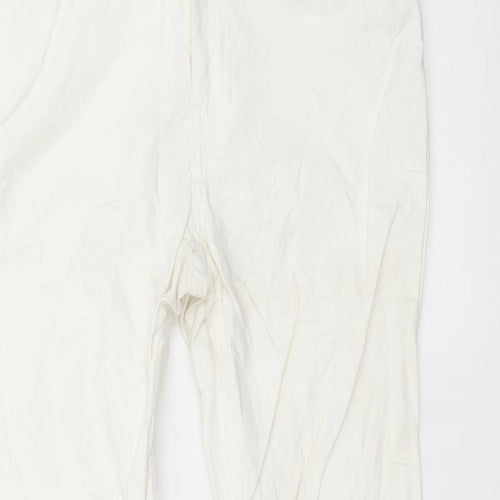Gap Girls White  Denim Flared Jeans Size 12 Years