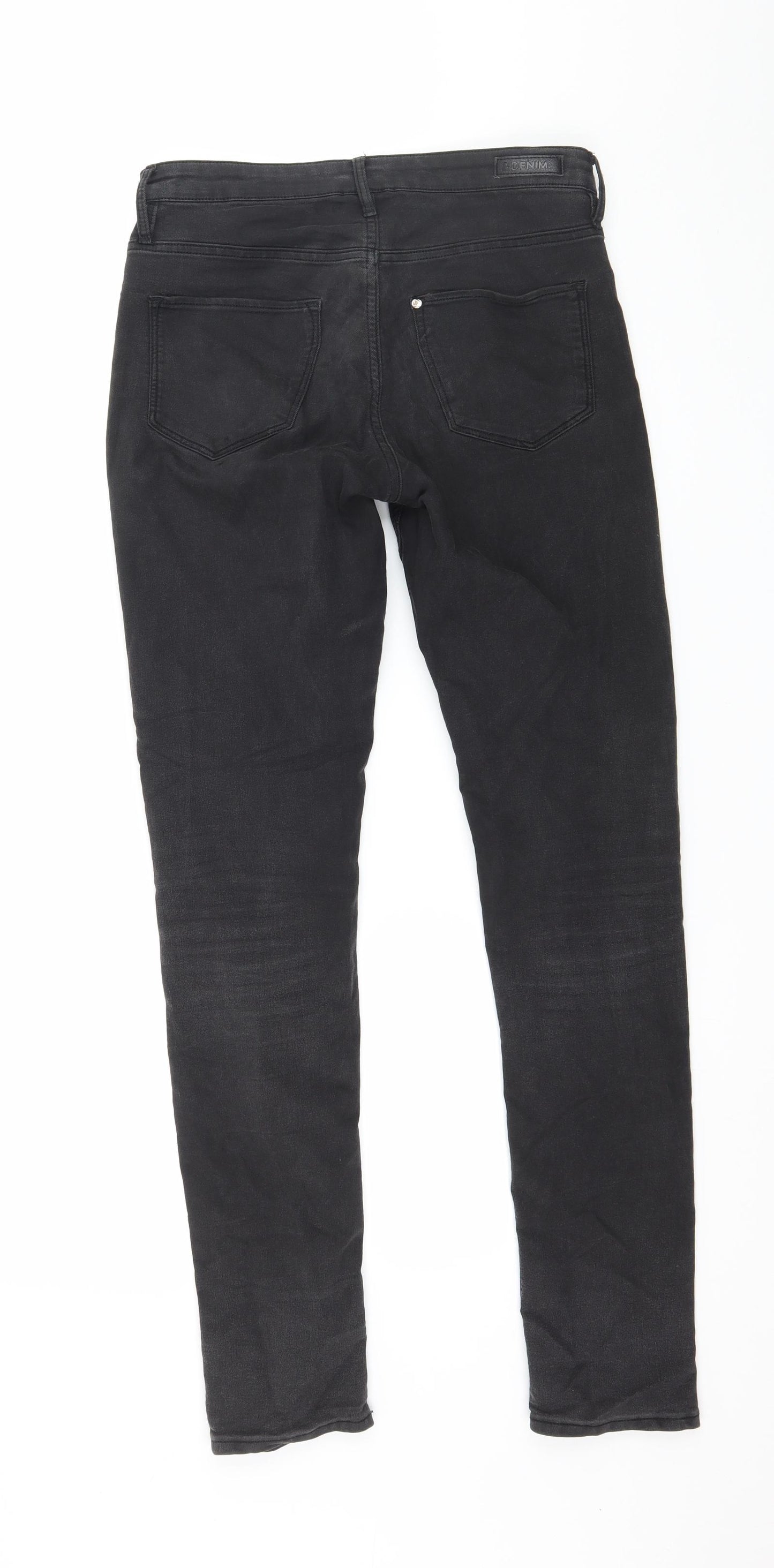 H&M Boys Black  Denim Skinny Jeans Size 14 Years