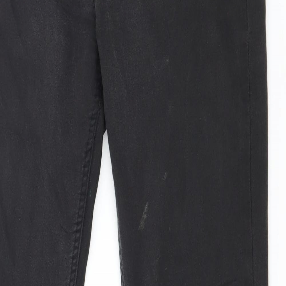 H&M Boys Black  Denim Skinny Jeans Size 14 Years