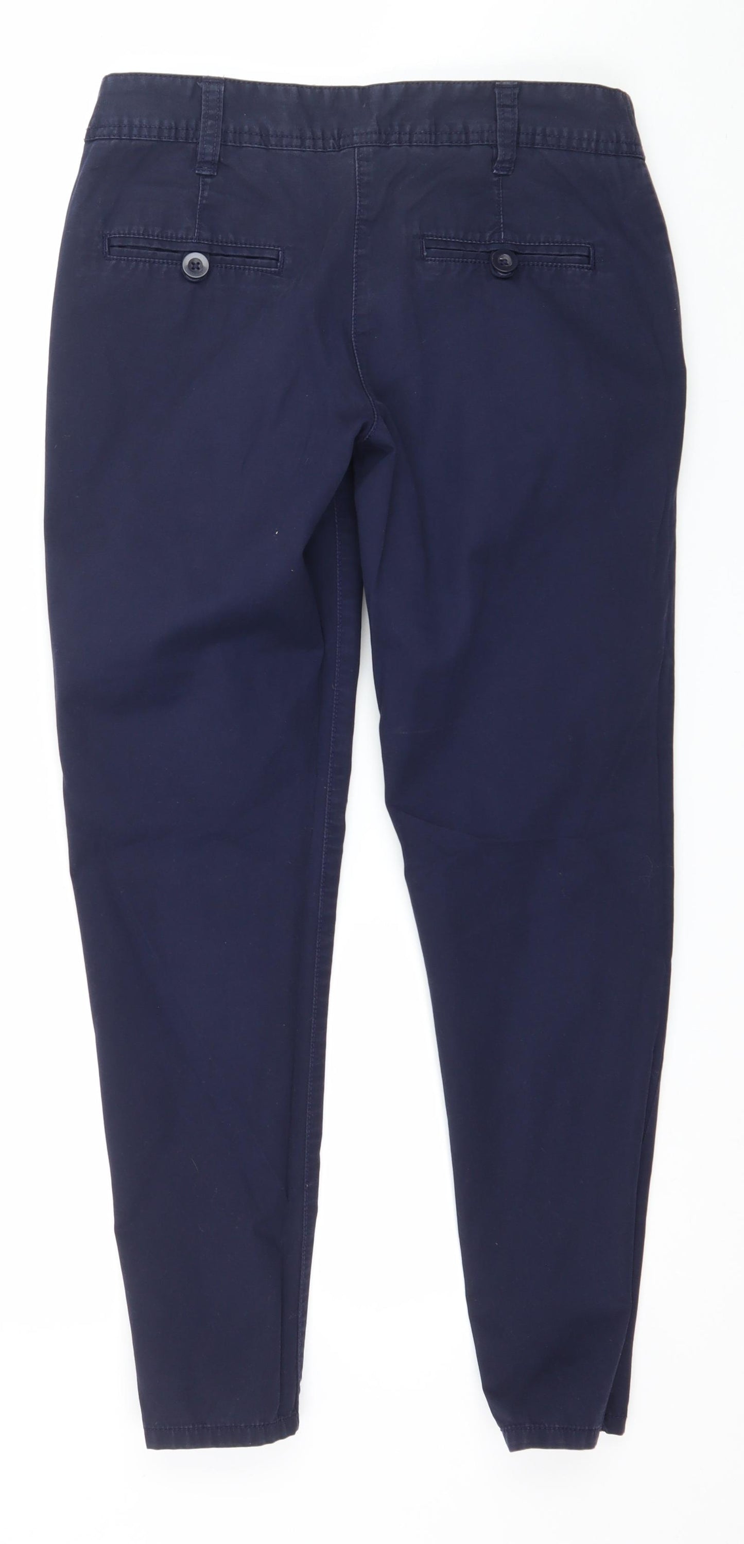 NEXT Womens Blue   Trousers  Size 6 L27 in