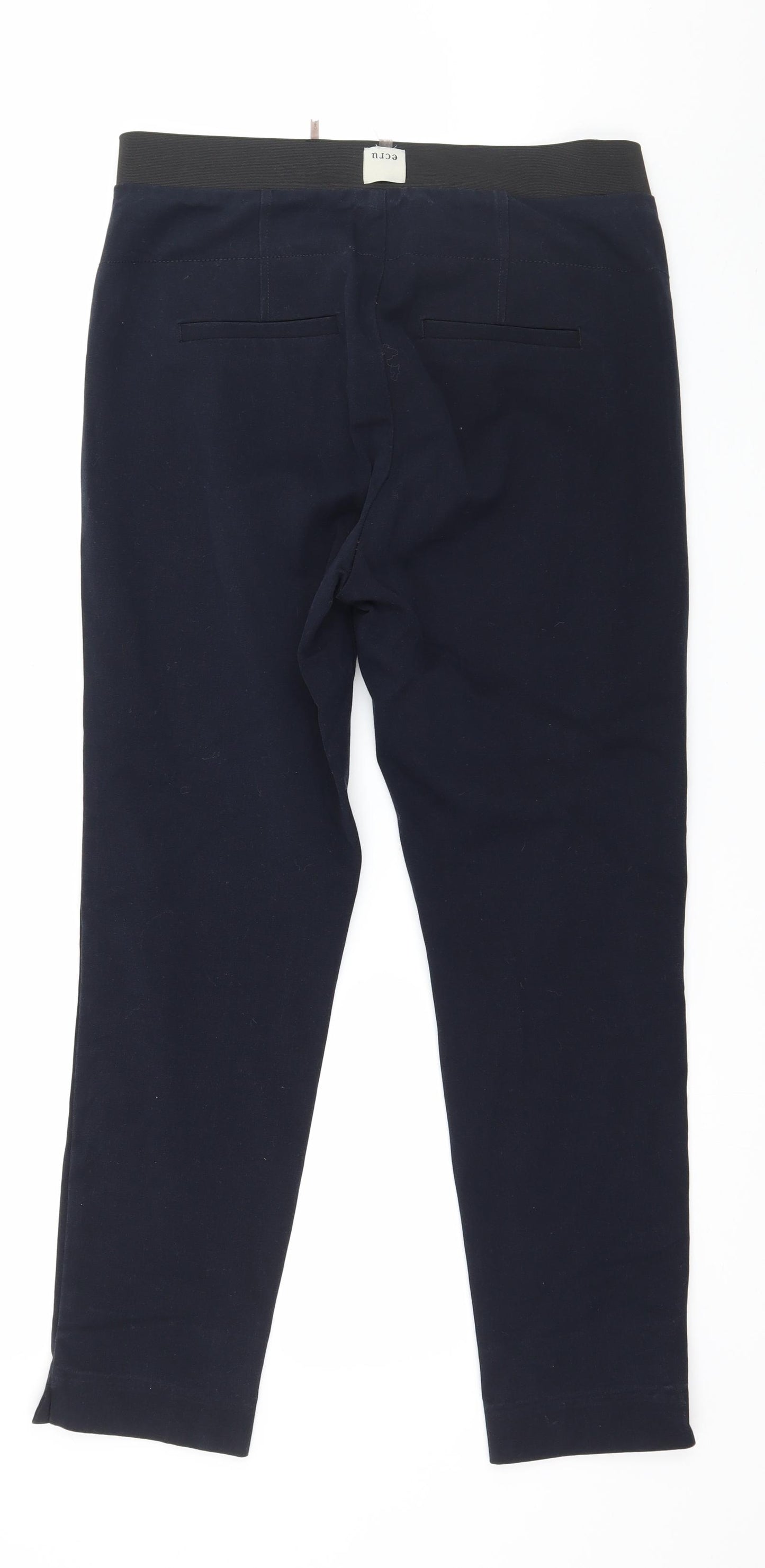 ecru Womens Blue   Trousers  Size 10 L27 in