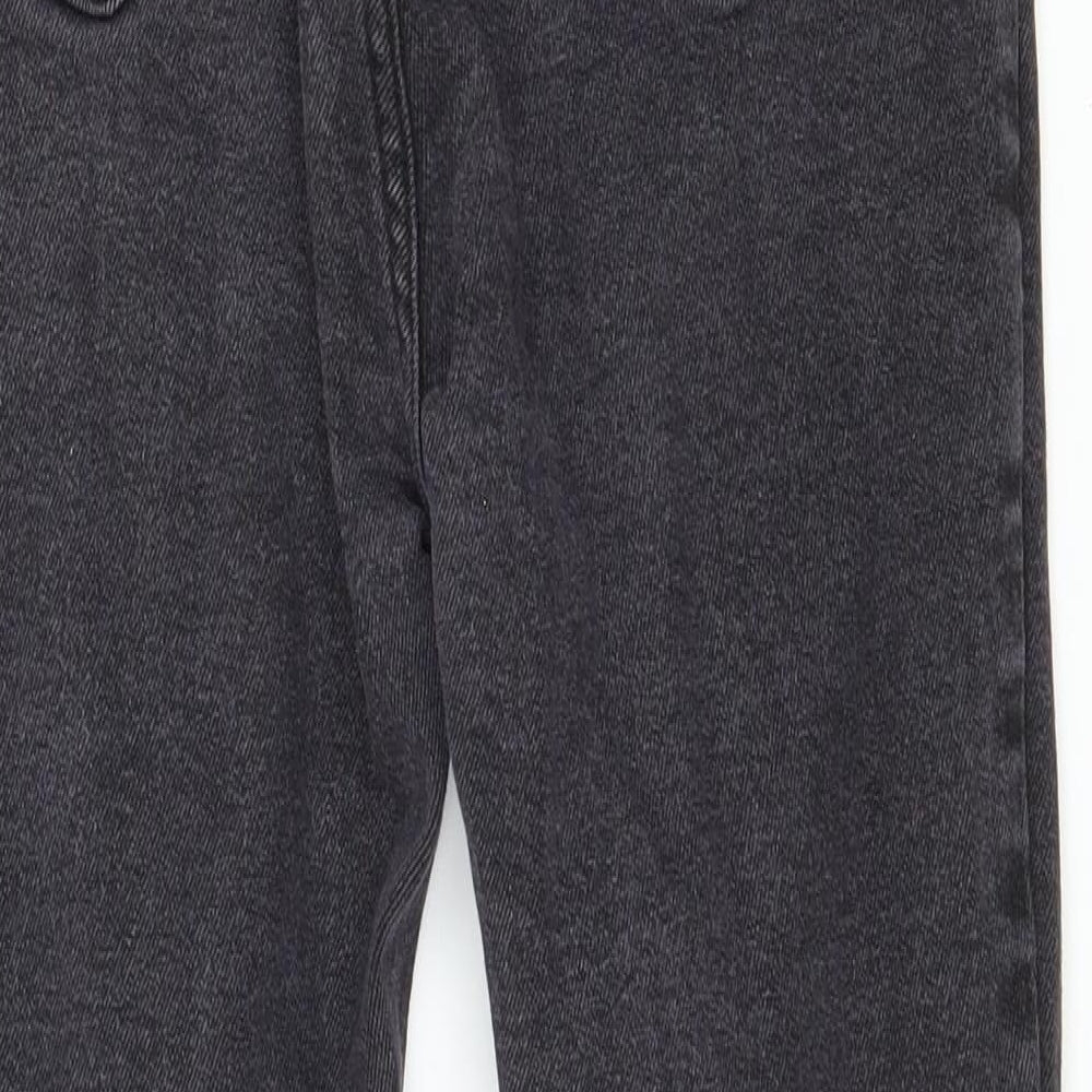 New Look Womens Grey  Denim Skinny Jeans Size 10 L24 in