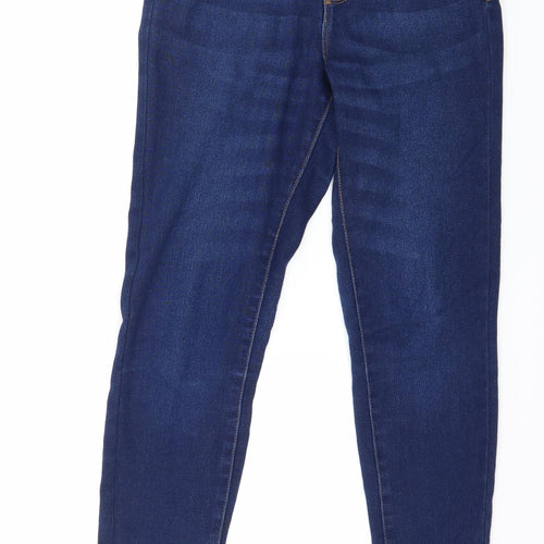 Denim & Co. Womens Blue  Denim Skinny Jeans Size 8 L26 in