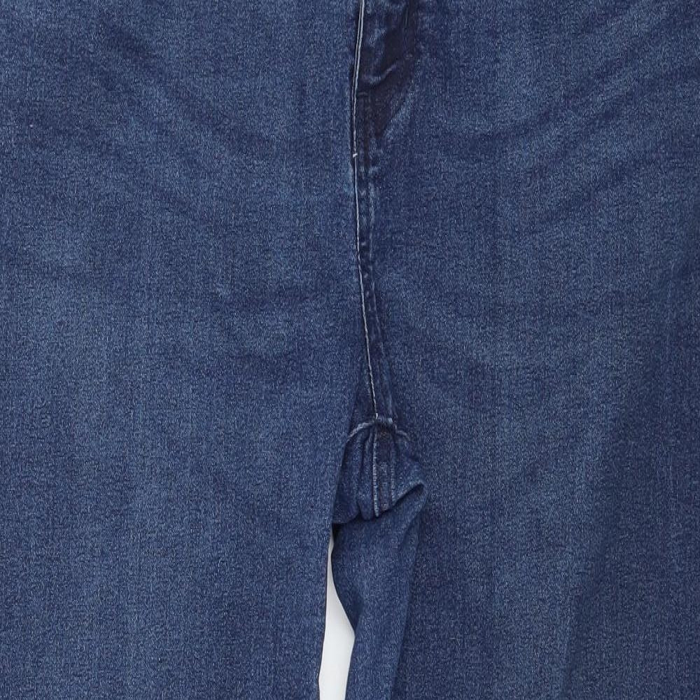 ESMARA Womens Blue  Denim Straight Jeans Size 26 L20 in