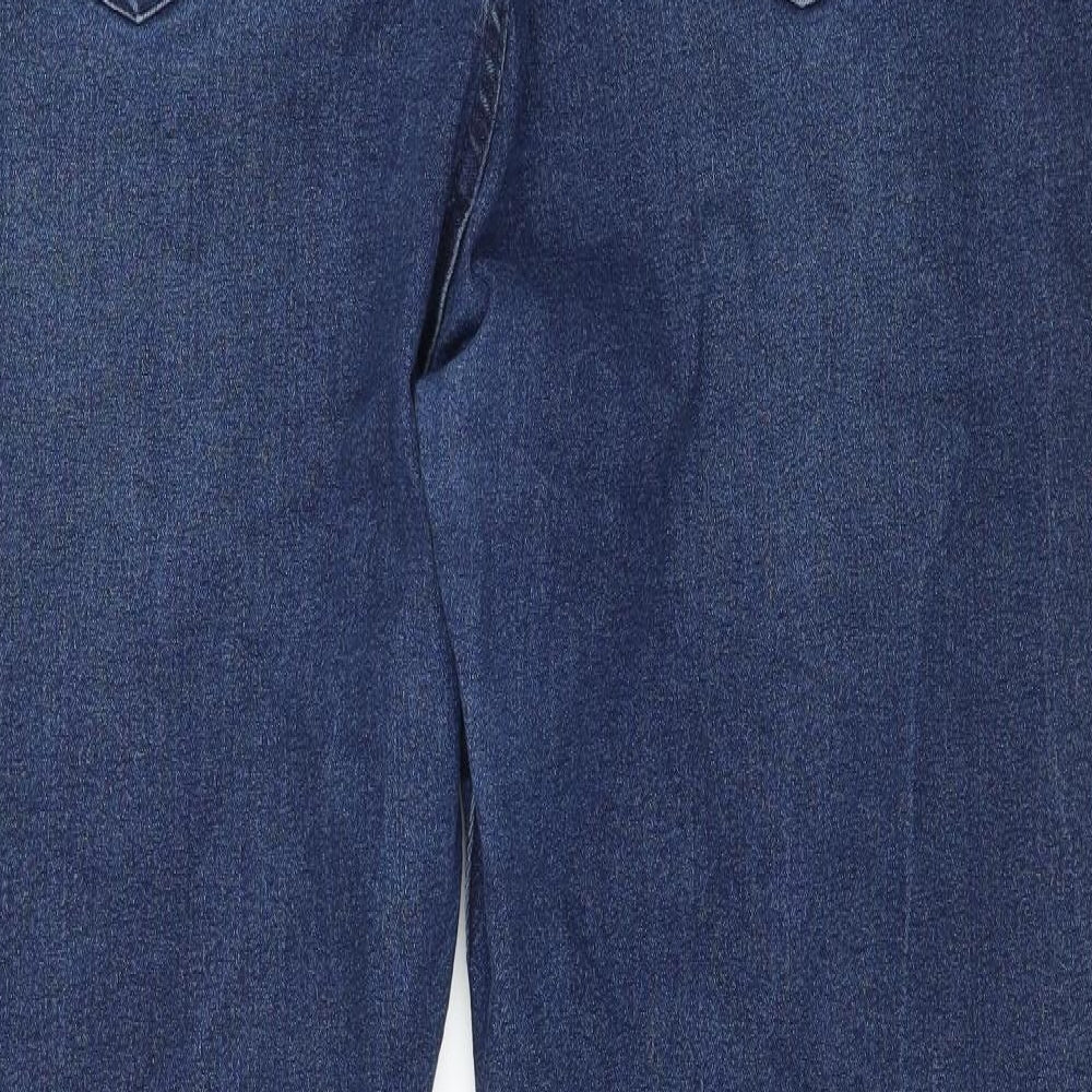 ESMARA Womens Blue  Denim Straight Jeans Size 26 L20 in