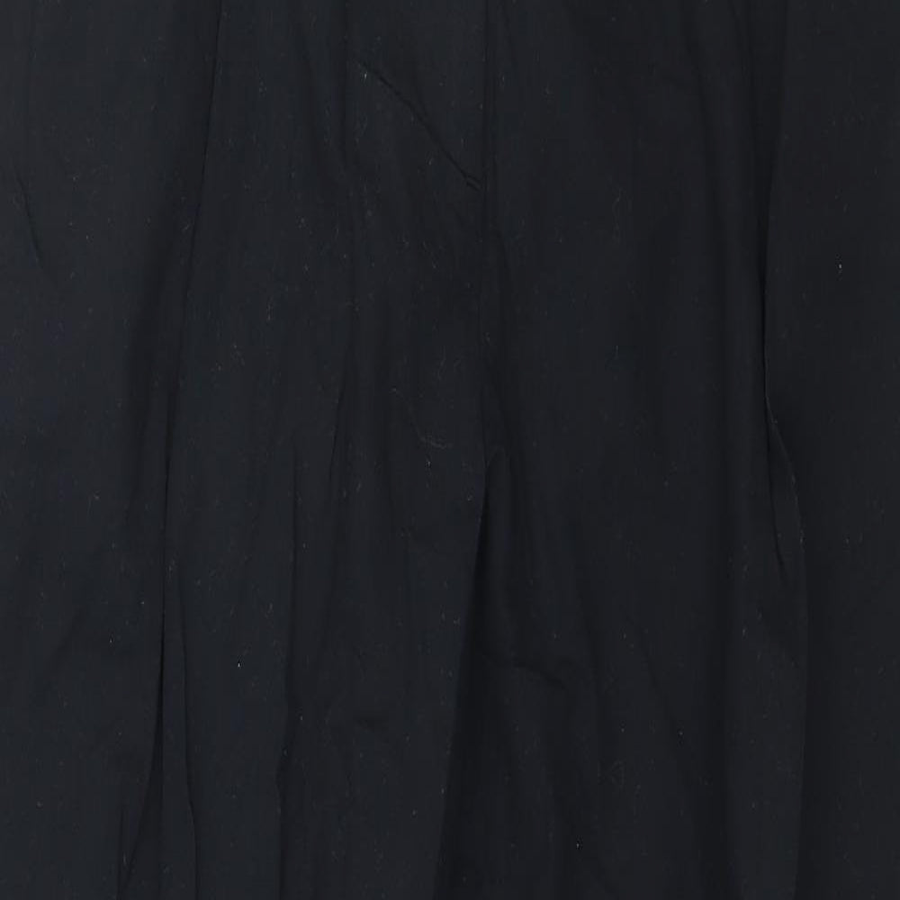 Monki Womens Black   Trousers  Size 8 L25 in