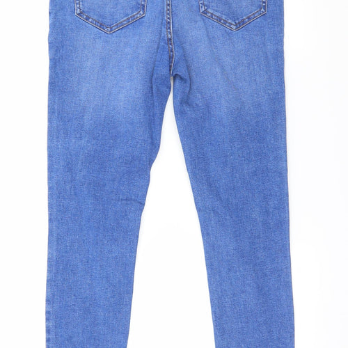 New Look Womens Blue  Denim Jegging Jeans Size 10 L27 in