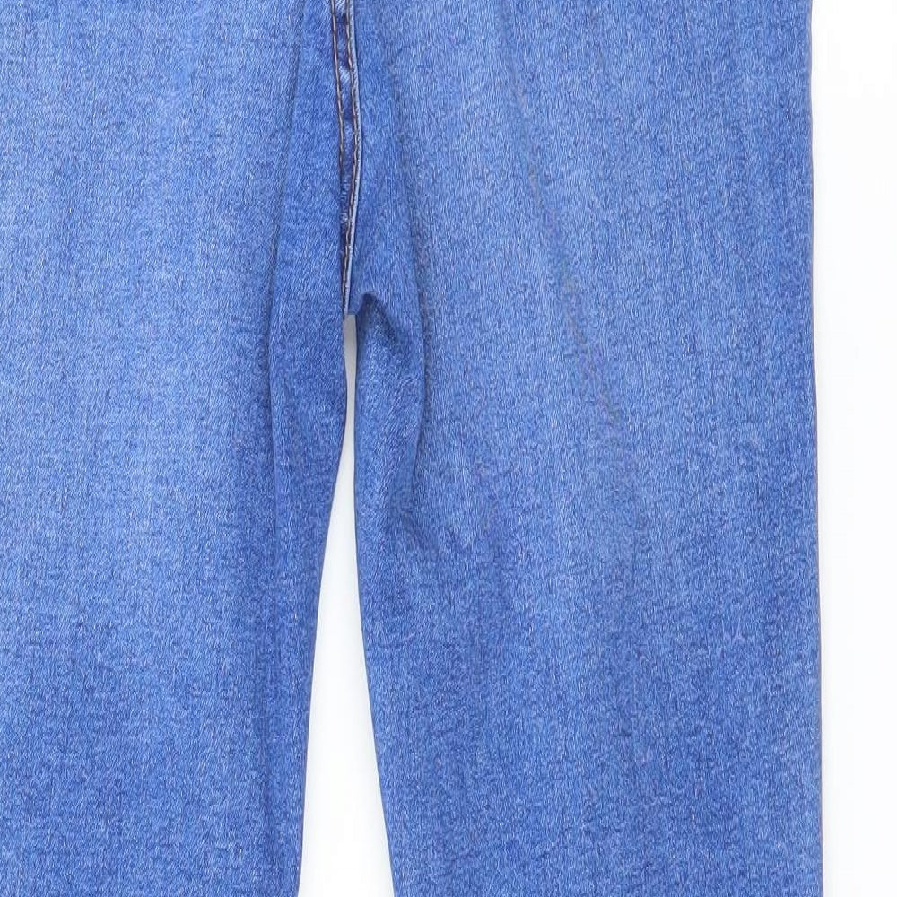 New Look Womens Blue  Denim Jegging Jeans Size 10 L27 in