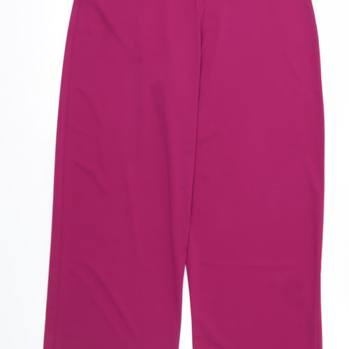 Kaleidoscope Womens Purple   Trousers  Size 12 L28 in