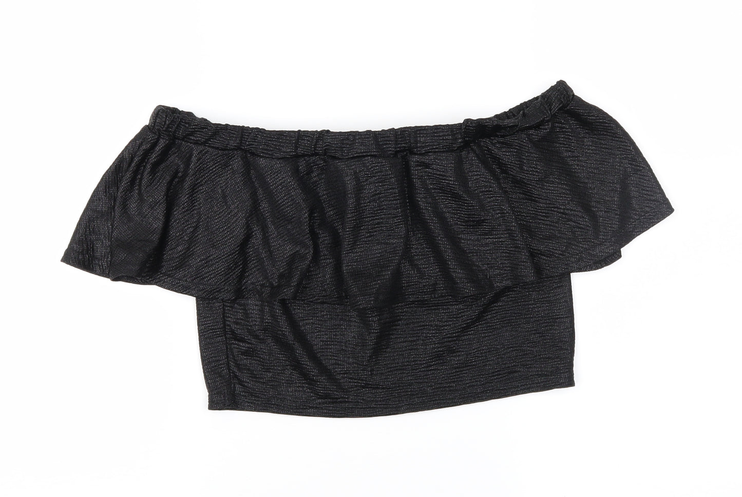 Lipsy Womens Black   Basic Blouse Size 10