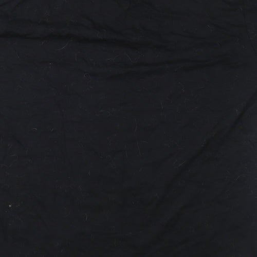 Gildan Mens Black    T-Shirt Size XL