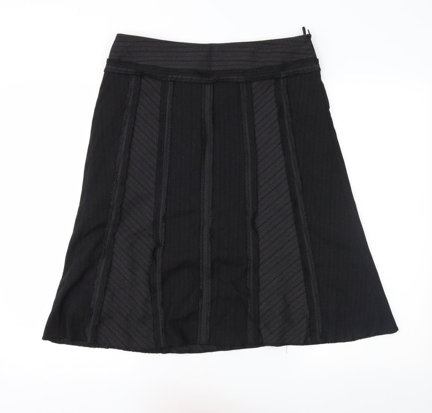 Per Una Womens Grey   A-Line Skirt Size 12