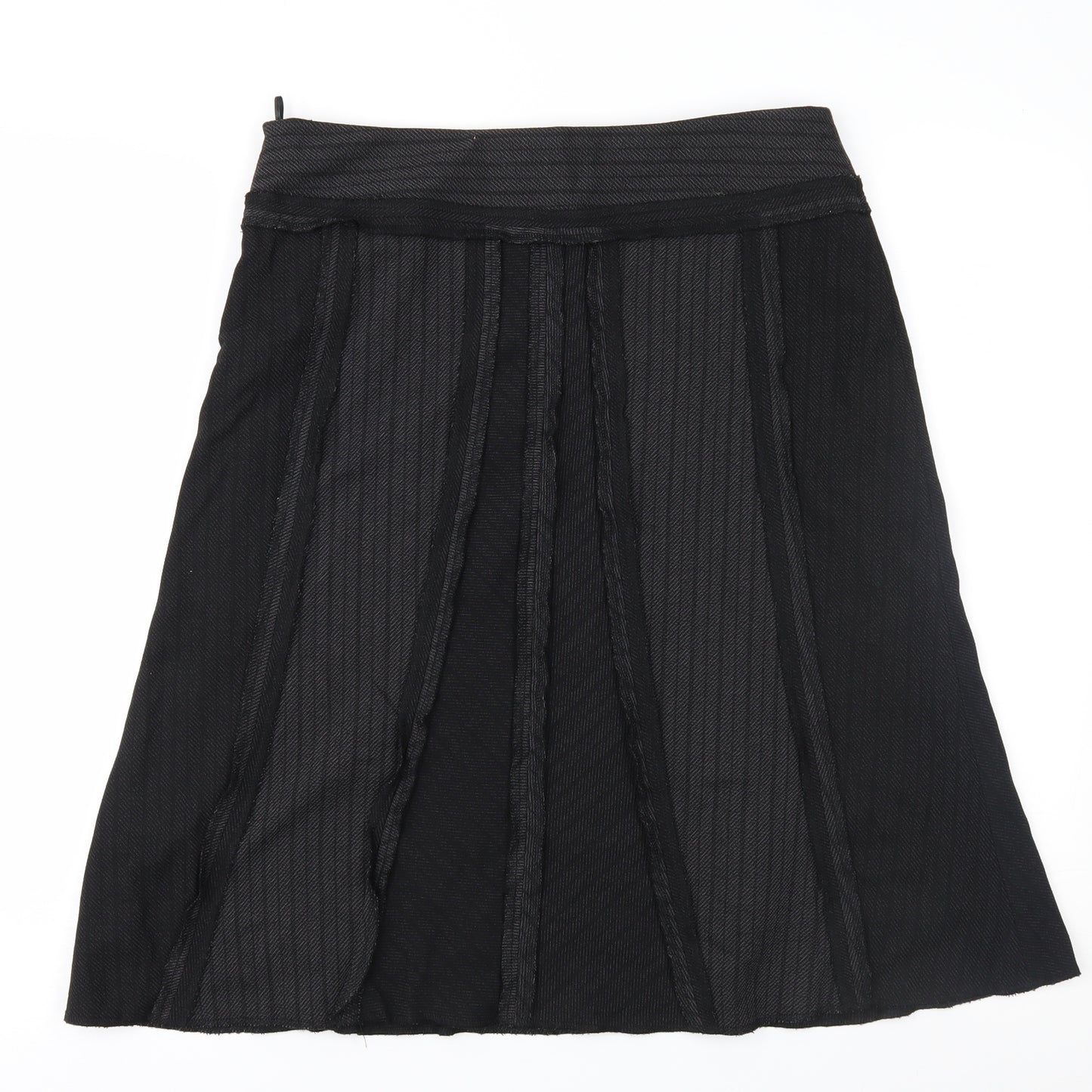 Per Una Womens Grey   A-Line Skirt Size 12