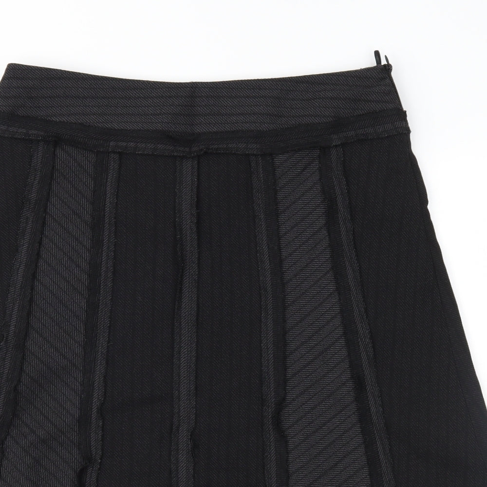 Per Una Womens Grey   A-Line Skirt Size 12