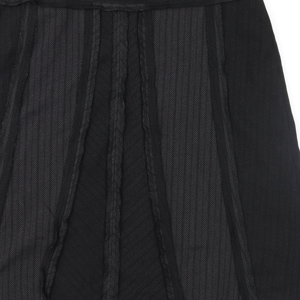 Per Una Womens Grey   A-Line Skirt Size 12