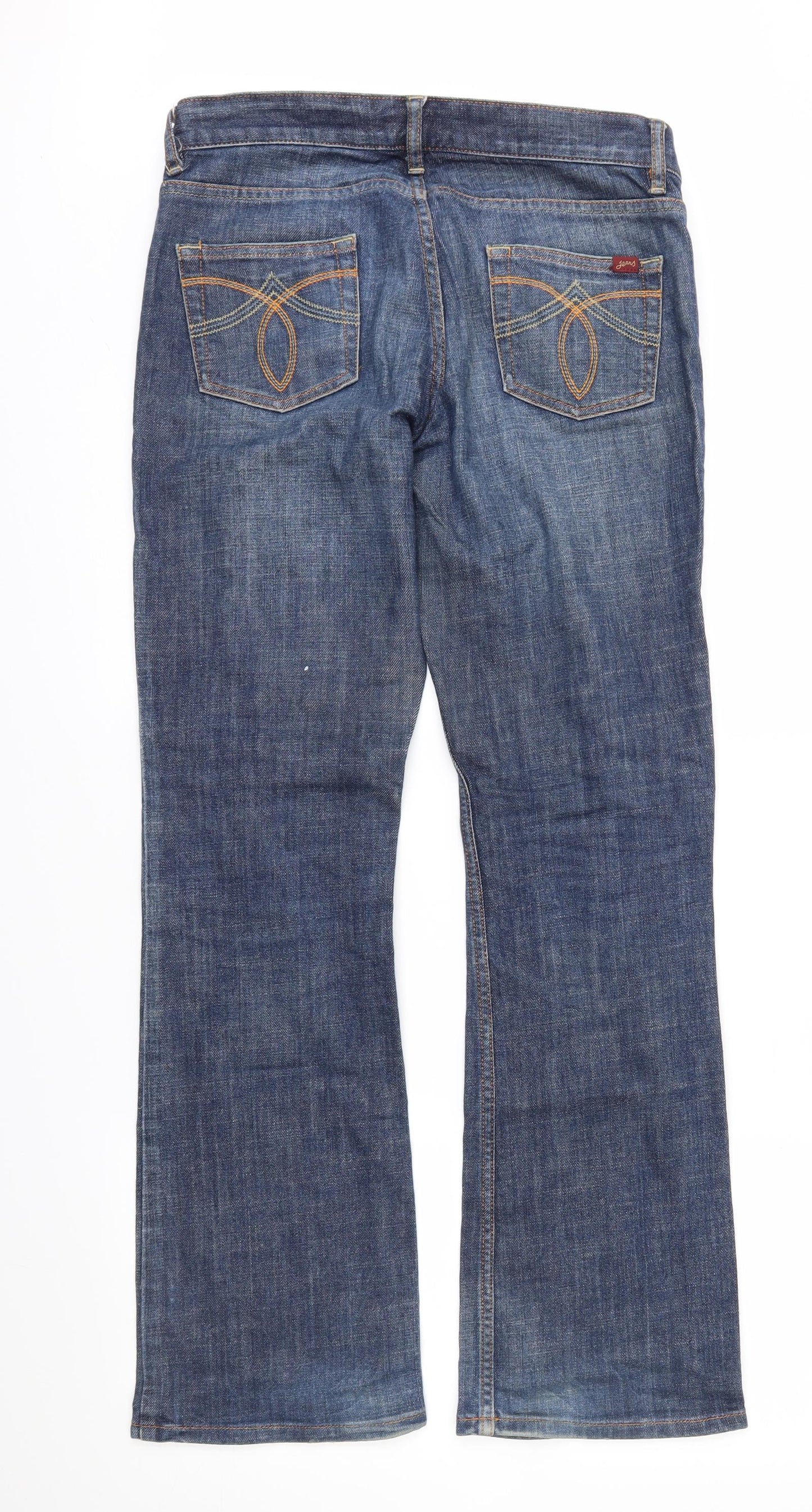 Oasis Womens Blue   Straight Jeans Size 10 L32 in