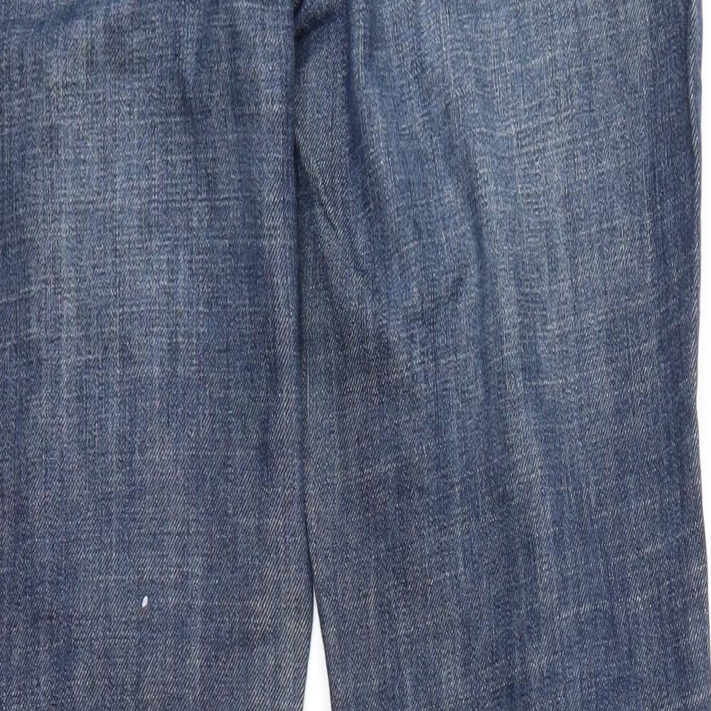 Oasis Womens Blue   Straight Jeans Size 10 L32 in