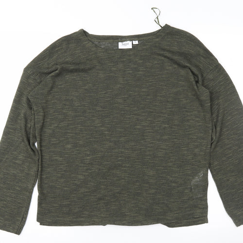 Saint Tropez Clothing Womens Green   Pullover Jumper Size S
