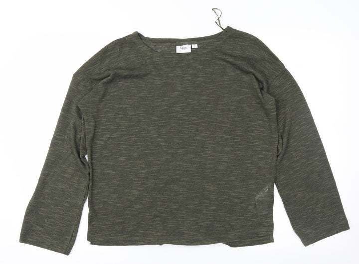 Saint Tropez Clothing Womens Green Pullover Jumper Size S