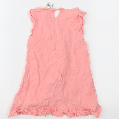 Disney Girls Pink   T-Shirt Dress  Size 18-24 Months