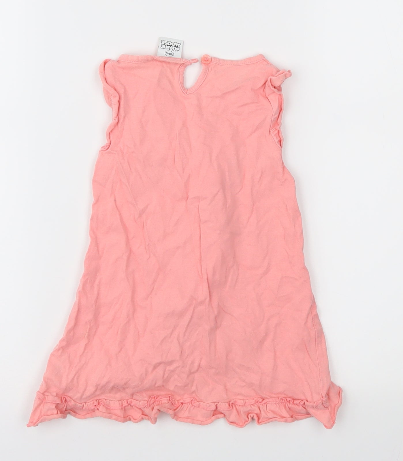 Disney Girls Pink   T-Shirt Dress  Size 18-24 Months
