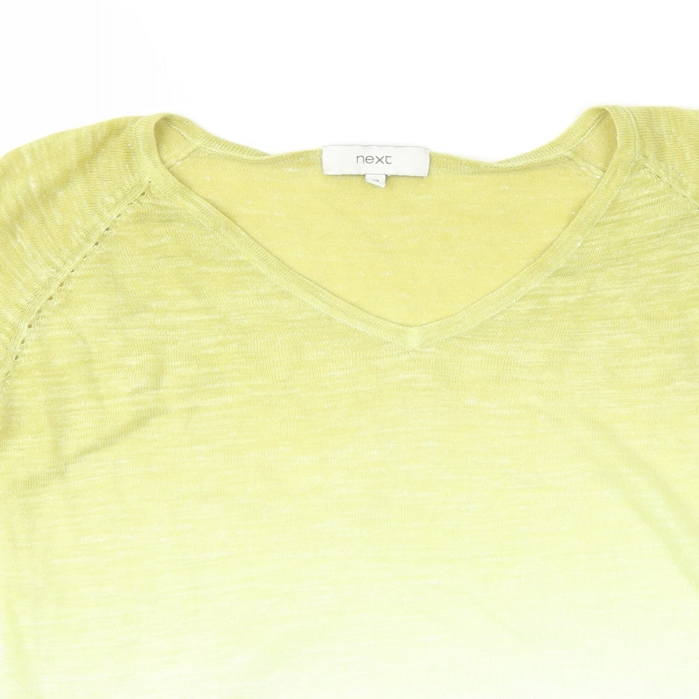 NEXT Womens Green   Pullover Jumper Size 12