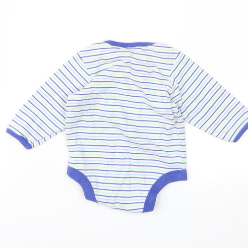 Gap Boys Blue Striped  Basic T-Shirt Size 0-3 Months