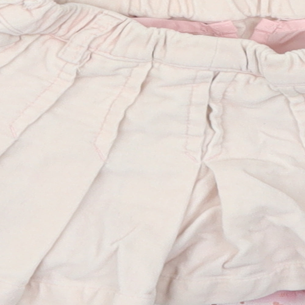 U&E Girls Pink   Pleated Skirt Size 12 Months