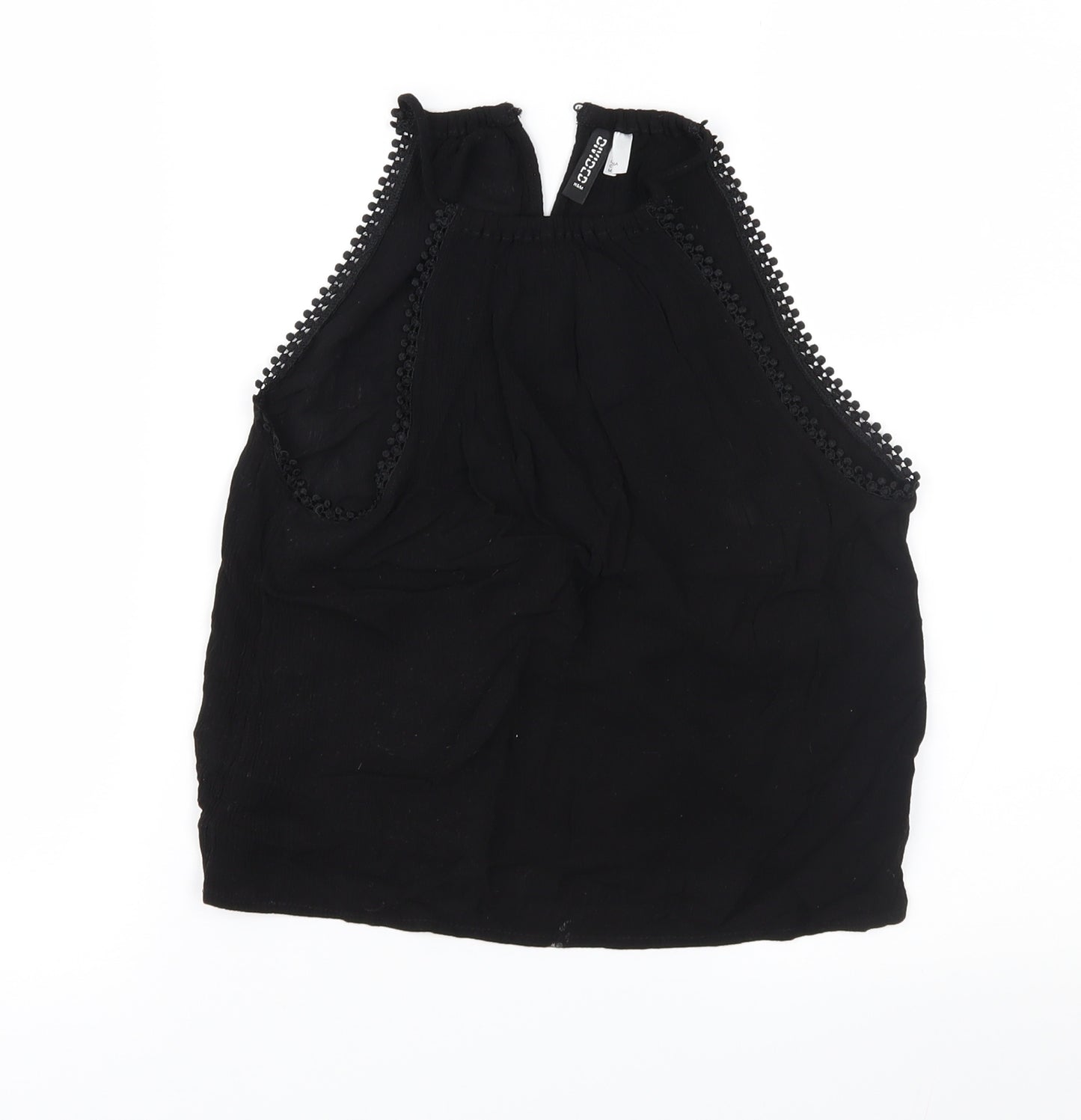 Divided Womens Black   Basic Blouse Size 4