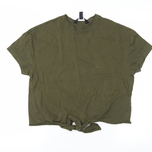 New Look Girls Green   Basic T-Shirt Size 12-13 Years