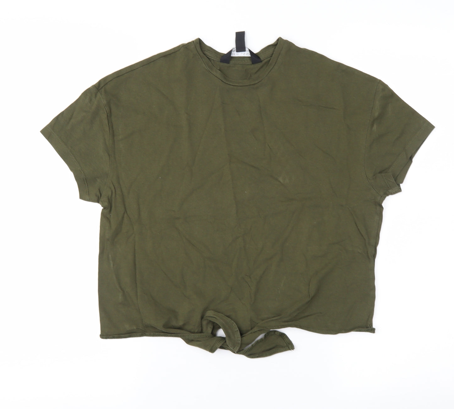 New Look Girls Green   Basic T-Shirt Size 12-13 Years