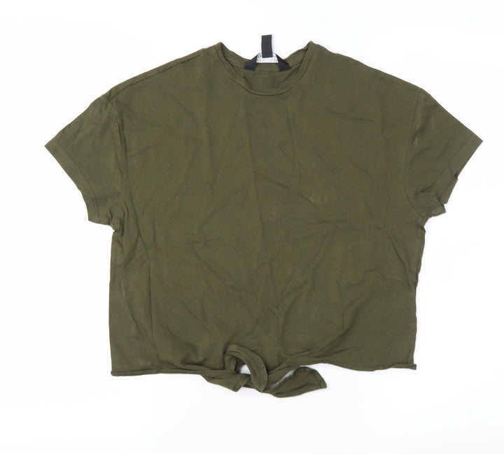 New Look Girls Green   Basic T-Shirt Size 12-13 Years
