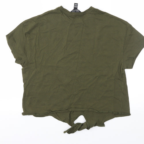 New Look Girls Green   Basic T-Shirt Size 12-13 Years