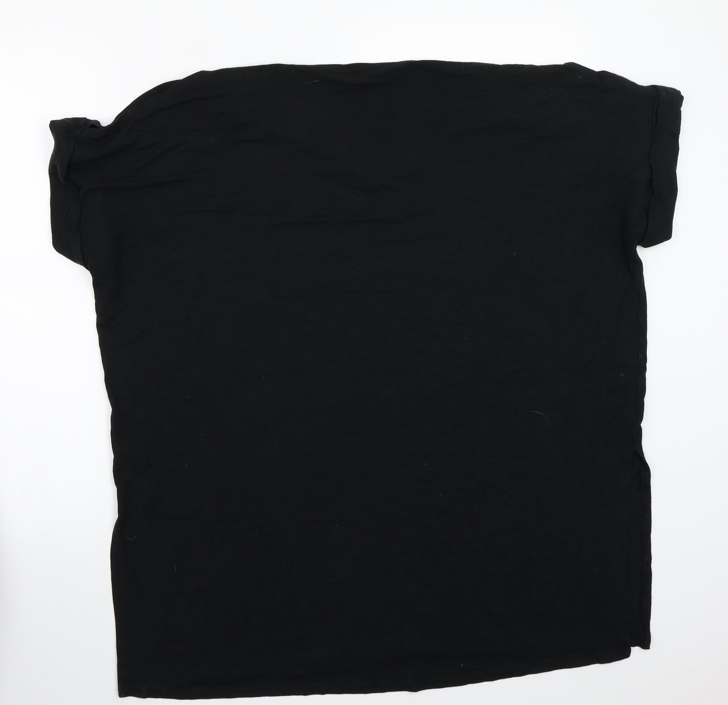 F&F Womens Black   Basic T-Shirt Size 18
