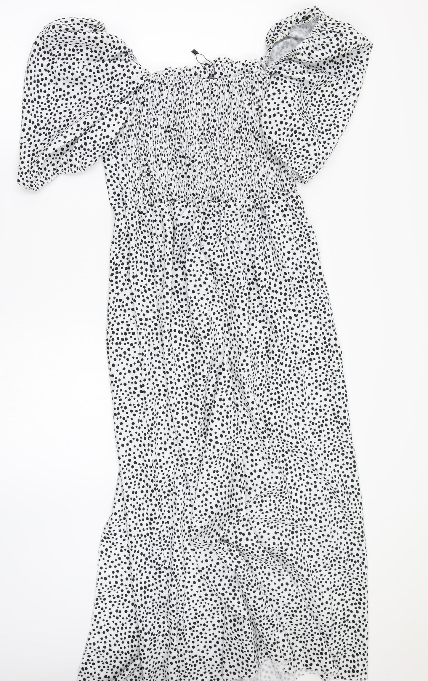 I SAW IT FIRST Womens White Animal Print  A-Line  Size 16