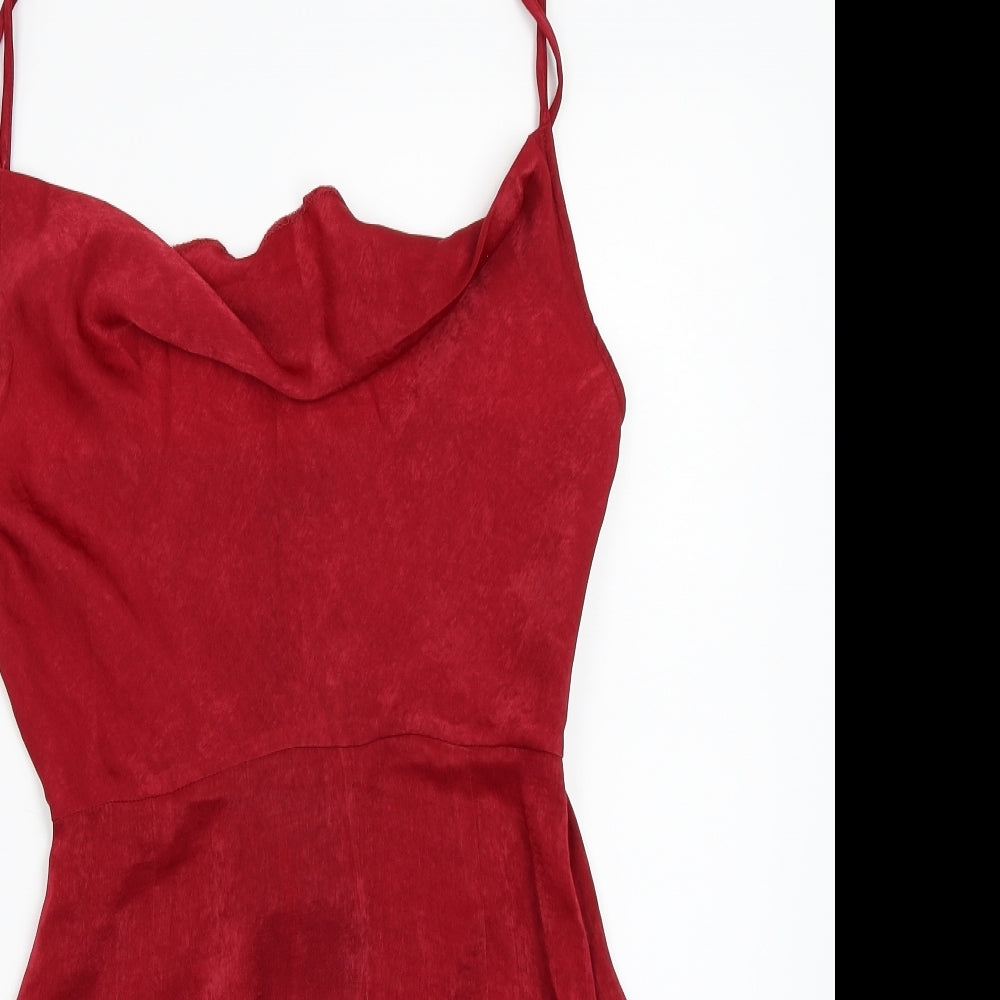 Pretty little thing Womens Red   A-Line  Size 8