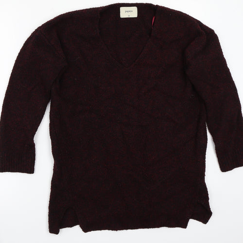 Papaya Womens Red   Pullover Jumper Size M