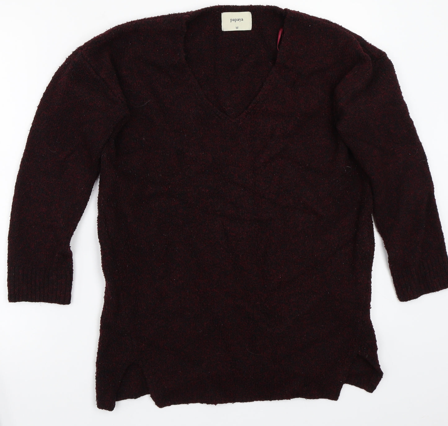 Papaya Womens Red   Pullover Jumper Size M