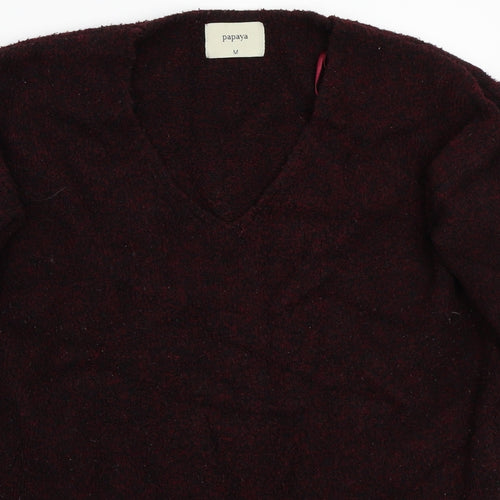 Papaya Womens Red   Pullover Jumper Size M