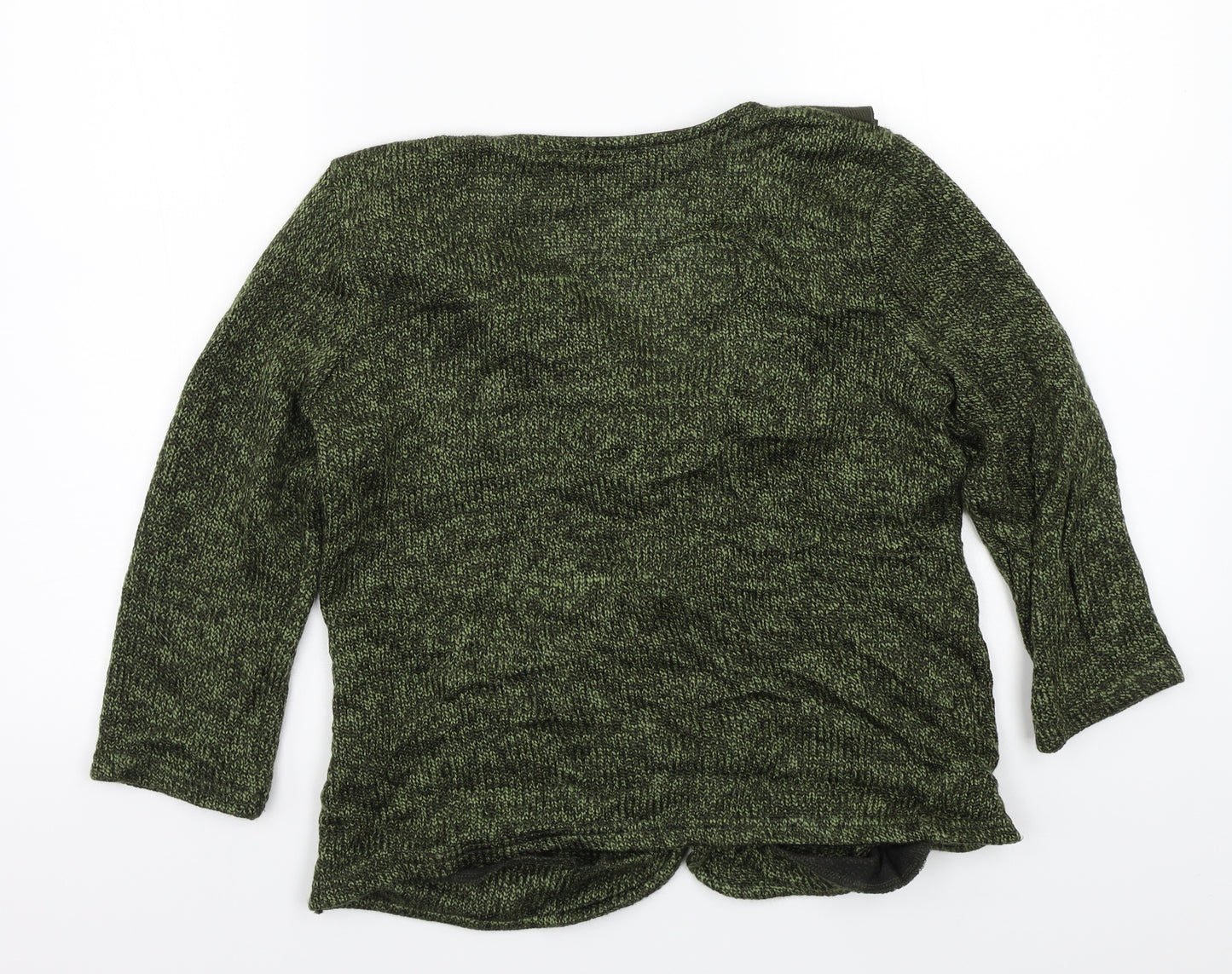 Per Una Womens Green   Cardigan Jumper Size 14