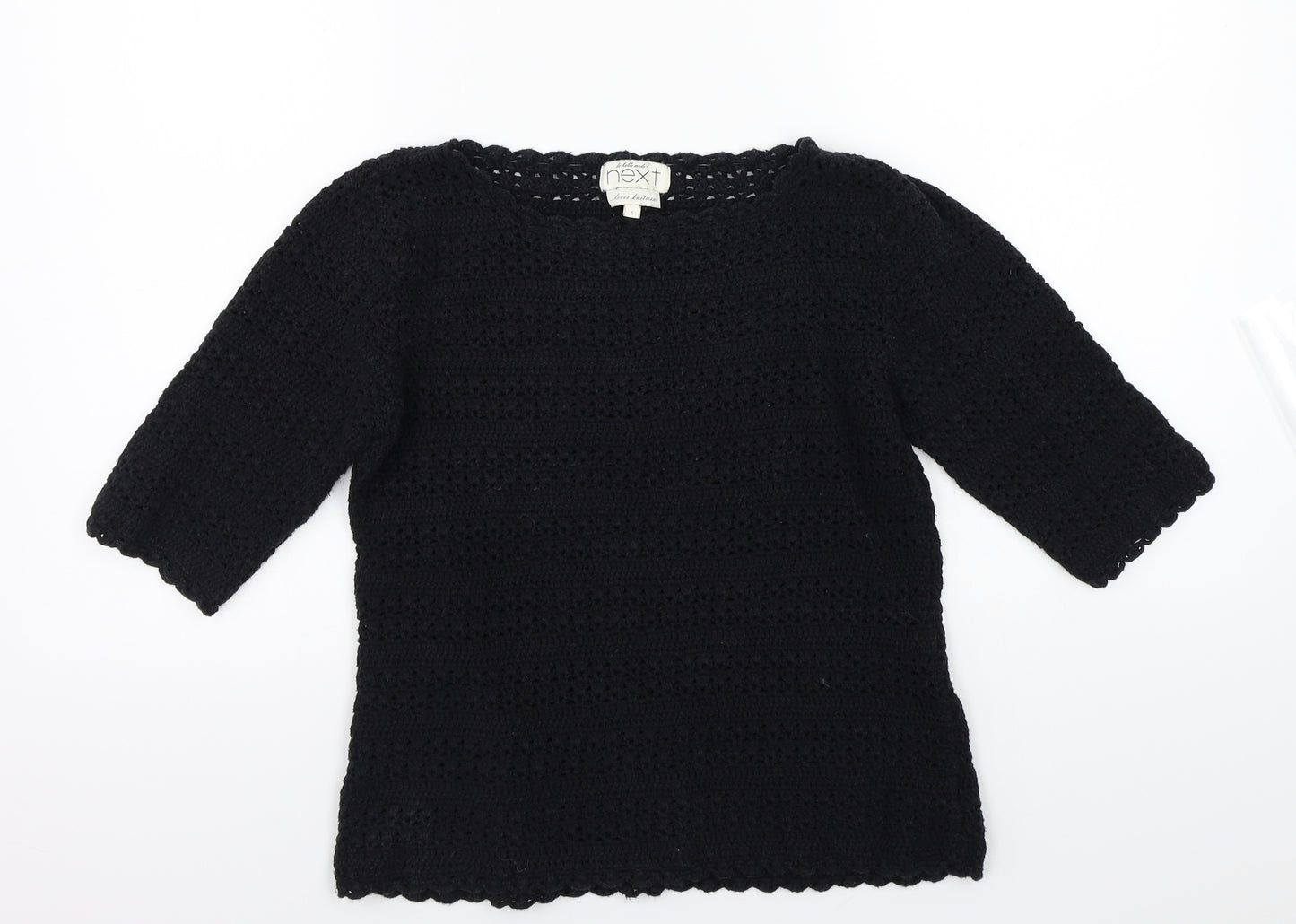 NEXT Womens Black   Pullover Jumper Size 6