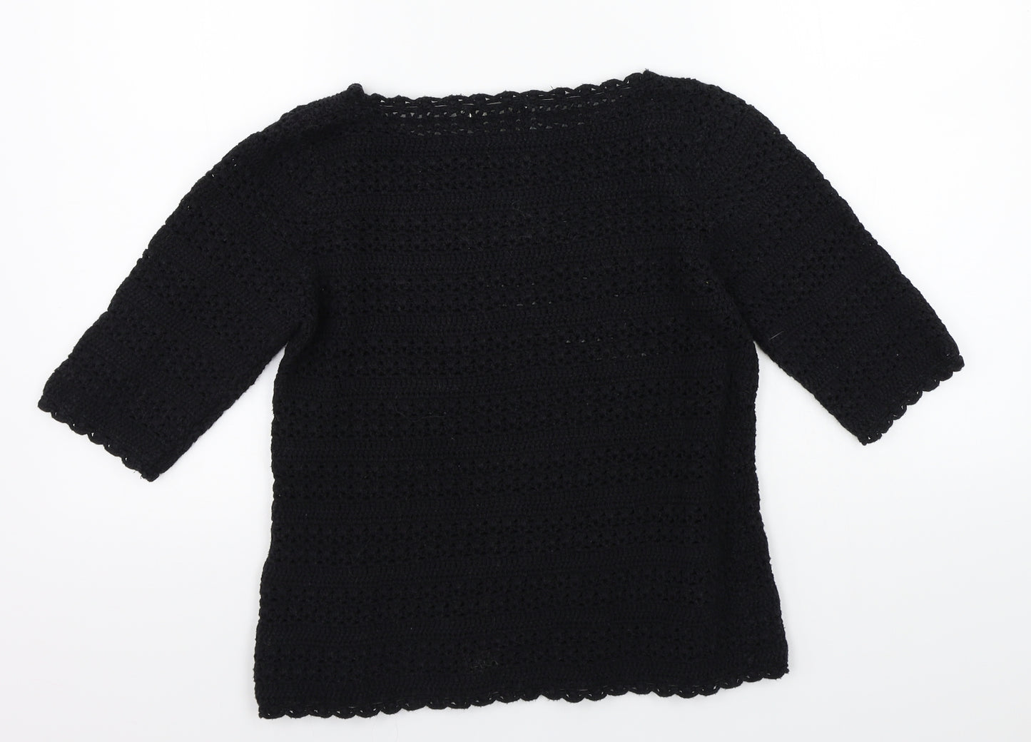 NEXT Womens Black   Pullover Jumper Size 6