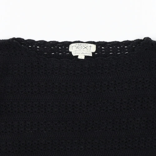 NEXT Womens Black   Pullover Jumper Size 6