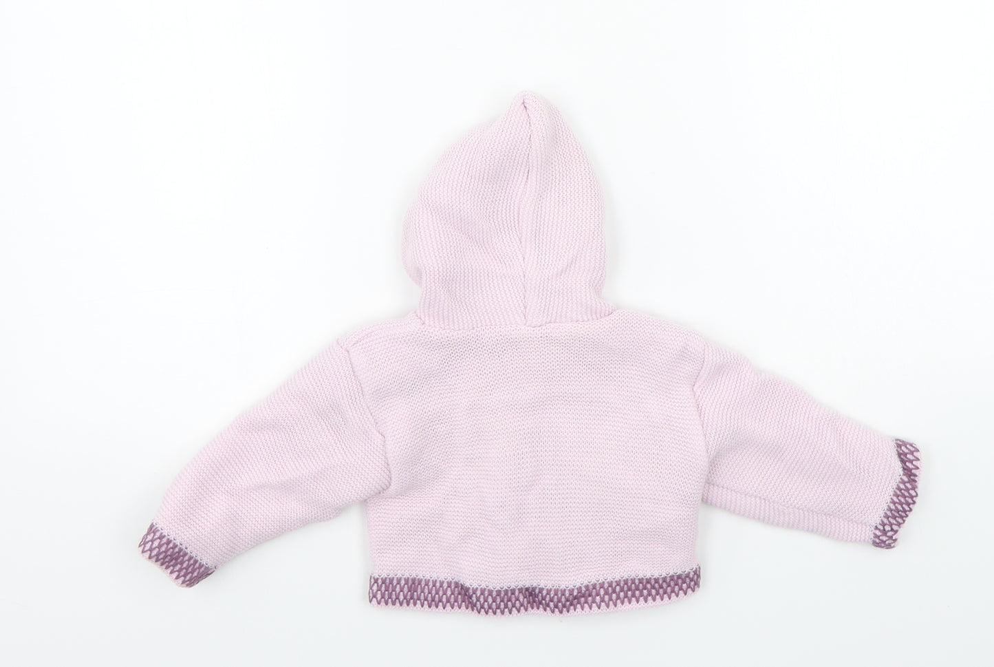 Nursery Time Girls Purple   Jacket Coatigan Size 3-6 Months